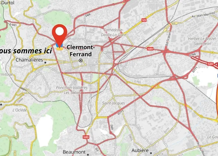 L'amadeo - T2 Centre-ville & Parking Apartman *